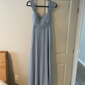 Birdy Grey Spence Convertible Bridesmaid Dress Dusty Blue